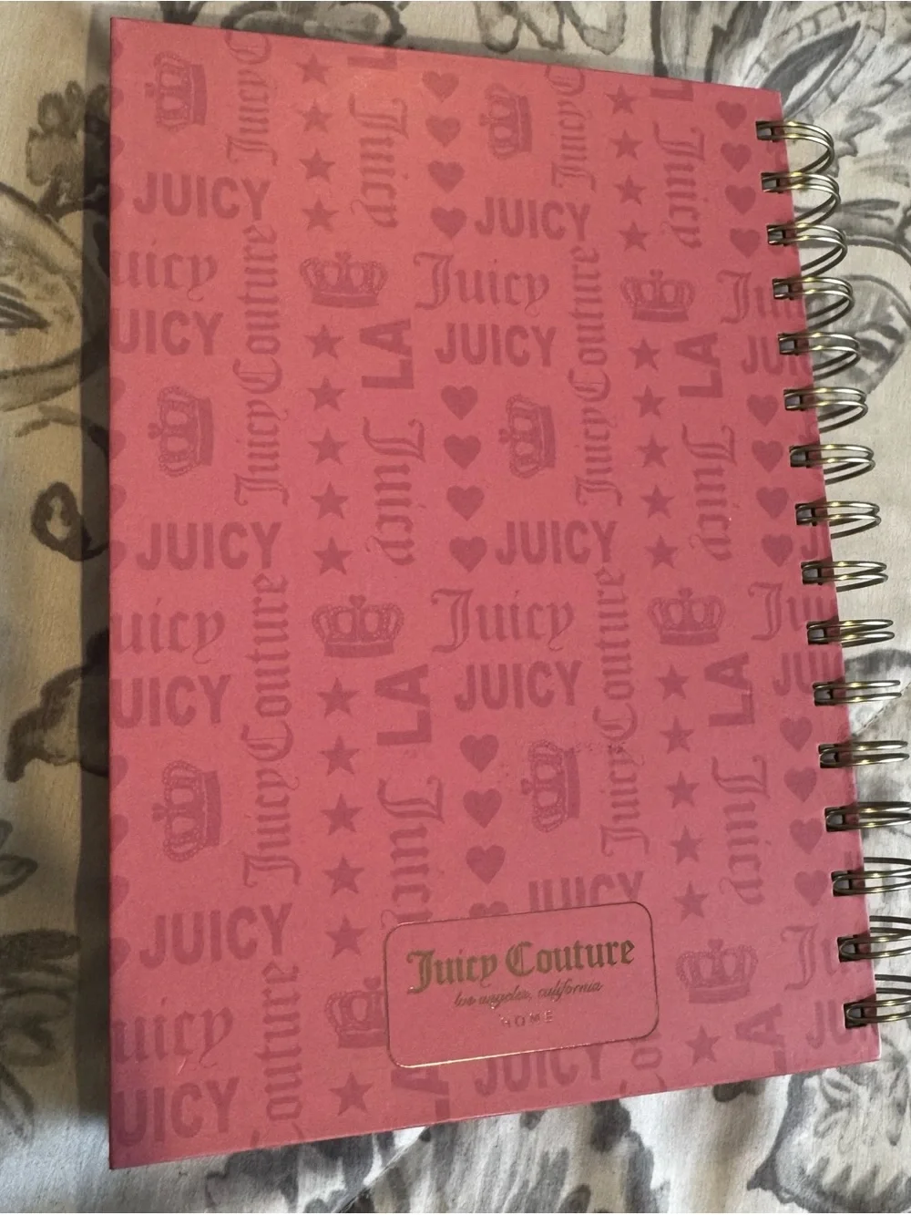 Notebook with pens